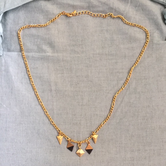 🎁FREE ADD ON🎁 Montréal designer Lost&Faune geometrical necklace - Picture 3 of 4